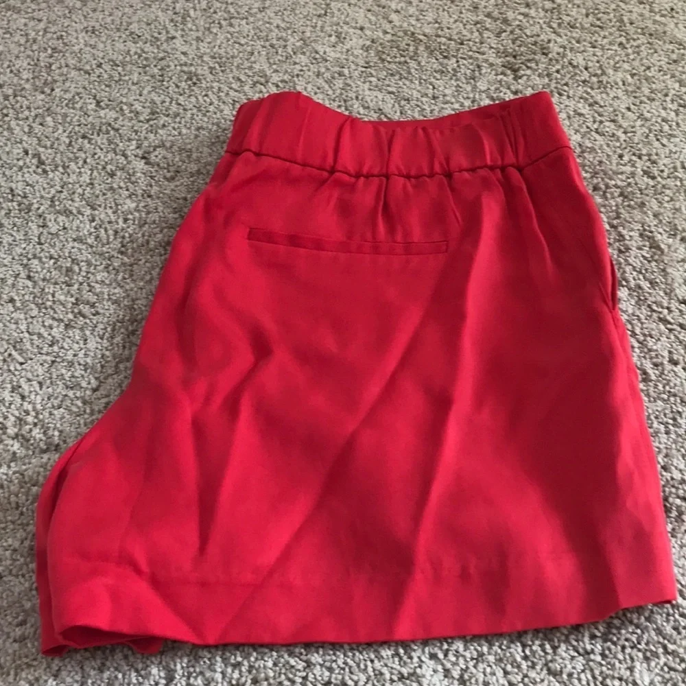 NWT! MAISON JULES Size XL red shorts